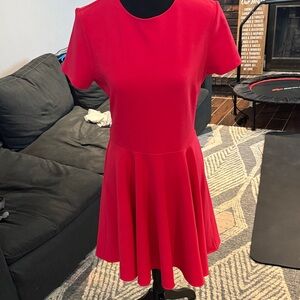 Express Vibrant Red Mini Dress